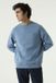 Garcia Heren Effen Sweater Blauw Lange mouw
