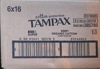 Tampax BIO COTTON SUPER X16