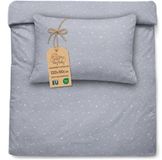 Kinderdekbedovertrek ASE Dekbedovertrek voor ledikant baby 90x120 cm - Katoen dekbedhoes voor kind bed Set Dekbedzak 90 x 120 cm En Kussensloop 60 x 40 cm Oeko-Tex