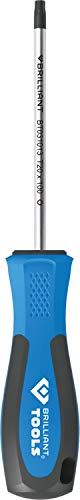 BRILLIANT TOOLS BT031013 TORX Screwdriver, T20 100 mm