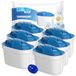 Wessper Waterfilterpatroon voor een Waterkan; de Sport Filter Behoudt de Mineralen in het Water, Extra PIN Compatibel met Brita Kan, Vervangingsfilter voo van Dafi, Wessper, Aquaphor - 6 stuk