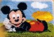 Vervaco Knooptapijt kit Disney Mickey Mouse