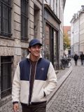 Jack&jones Jorfrederiksberg Teddy Jacket Sky Captain