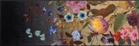 w+d Design Midnight Blooms 60 x 180 cm, binnen en buiten, wasbaar