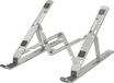 LogiLink AA0134 Laptopstandaard, opvouwbaar, 10-16 inch, zilverkleurig