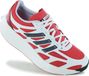 adidas Originals Adizero Aruku - Herren Sneaker, rot-weiß, Modellnummer JI0308, EU-Größe 43 1/3, UK-Größe 9