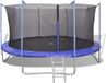 vidaXL Trampolineset 5-delig 4,57 m