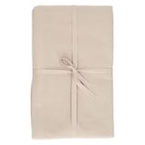 Nappe ronde, coton bio GOTS, galet, Ø210 cm