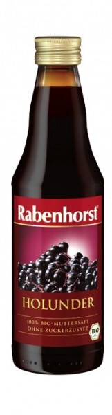 Rabenhorst Vlierbessensap 100% BIO 330ml