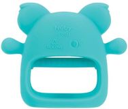 Nuby Handschoenen voor doorkomende tandjes - Koala - Siliconen - Blauw