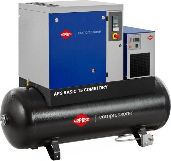 Airpress Schroefcompressor APS 15 Combi Dry