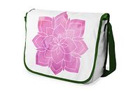 Bonamaison Digitally Printed Messenger School Bag with Khaki Strap for Students, Crossbody Bag, Courier Bag, Shoulder Bag for Kids, Girls, Boys, Size: 29x36 cm
