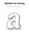 Tracing Icecat Tracing and Coloring letter fun: 70 pages of coloring learning fun