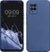 kwmobile hoesje geschikt voor Xiaomi Mi 10 Lite (5G) - Hoesje voor smartphone - Back cover in metallic bleu