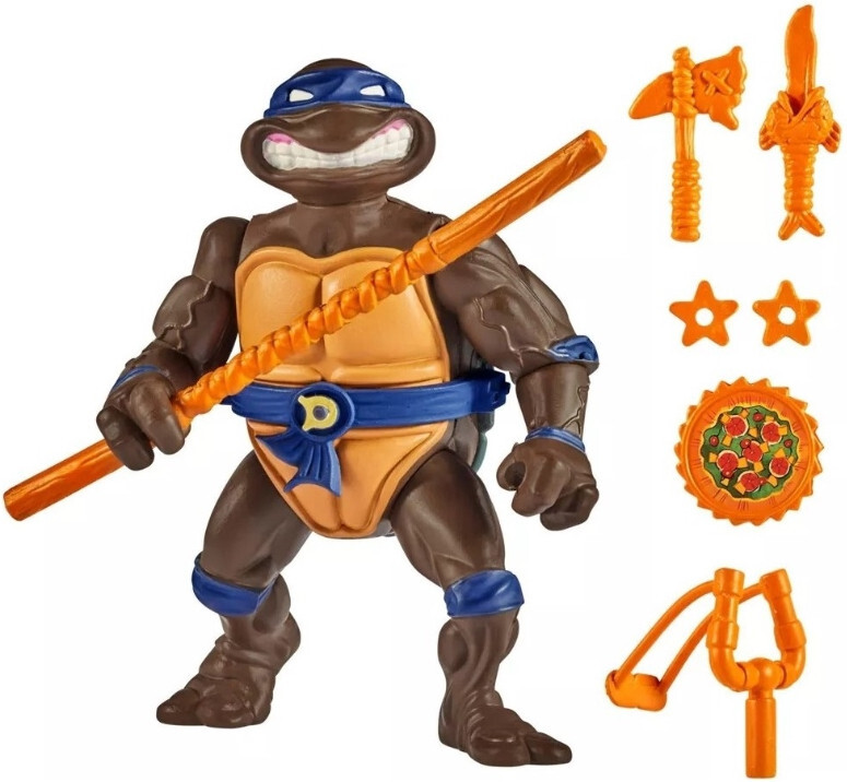 Playmates Toys teenage mutant ninja turtles classic action figure - donatello with storage shell