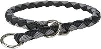 TRIXIE New Cavo trainingsketting, Cavo, M, 39-45 cm/ø 12 mm, zwart/grafiet