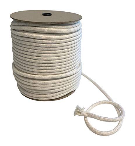 IPEA Katoenen touw - 8 mm x 100 meter - Macramé katoen - Natuurlijke kleuren