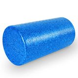 Prosource Fit High Density Foam Rollers 30 cm lang, stevige full body atletische massager voor rug stretching, yoga, pilates, post workout triggerpoint release, blauw