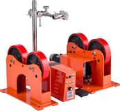 VEVOR roterende rol, verbindingsrol 1000 kg, lasroterende rol met een snelheidsbereik van 80-600 mm/min, PU-rollen, montagebeugel voor lasapparatuur voor pijp- en tankmontage, roterende positioneerder voor lasapparatuur