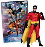 McFarlane Toys DC Direct Page Punchers - Actiefiguur - Robin (Teen Titans #41) 18 cm & Stripboek
