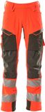 Mascot Accelerate Safe Broek met kniezakken 19079-511 - hi-vis rood/donkerantraciet - C60