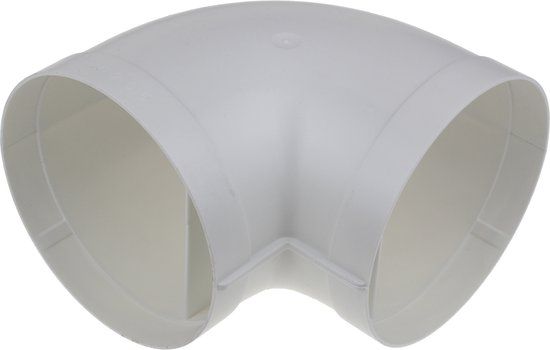 Novy 906416 Bocht 90 Graden Ronde Buis Grijs PVC Ø 15 cm