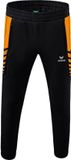 Erima Six Wings Worker Broek Dames - New Orange / Zwart | Maat: 44