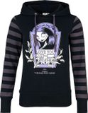 The Nightmare Before Christmas Love You To Death Dames Trui met capuchon - zwart/paars - S