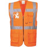 Portwest S476 - Berlin Executive Vest Oranje 3XL