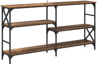 vidaXL Wandtafel Oudhout 150 x 29 x 76,5 cm Bewerkt hout