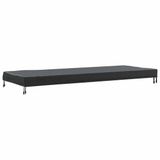 vidaXL Tafel Dekking 262 x 102 x 15 cm Stof Rechthoekig Waterdicht Zwart