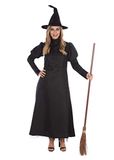 Bristol Novelty AF131L Wickedest Witch Groot kostuum, dames, zwart