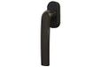 Roto TS10695 Samba handvat met logo, stiftlengte 37 mm raamgreep of deurgreep, grijsbruin