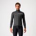 Castelli Windstopper Jacket Heren Zwart Grijs - SQUADRA STRETCH JACKET LIGHT BLACK DARK GRAY - L