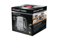 Russell Hobbs 24191-70 Compact Home - Bouilloire - 0.8L - Noir/Inox