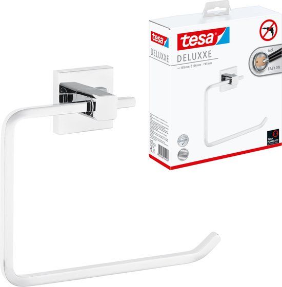 tesa Deluxxe Handdoekring - Metaal