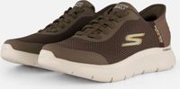 Skechers Slip-ins Go Walk Flex Instappers bruin - Maat 47