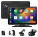 9-inch universeel navigatiesysteem Android Auto Carplay met Bluetooth, GPS en achteruitrijcamera
