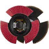 Rhodius 210652 VISION SPEED Lamellenschijf Diameter 115 mm Boordiameter 22.23 mm Korrelgrootte (num) 40 Inox 1 stuk(s)