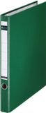 Leitz plastic-ringband, DIN A4, groen, 2-D-rings mechaniek