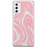 ERT GROUP mobiel telefoonhoesje voor Samsung M52 5G origineel en officieel erkend Babaco patroon Doodle 001 optimaal aangepast aan de vorm van de mobiele telefoon, gedeeltelijk bedrukt
