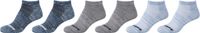 Skechers 6PPK Casual Super Soft Sneaker Socks SK43069-4851, Veelkleurig, Maat 27-30