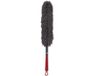 Dirt Devil Duster Microfiber - Chiffon à poussière avec poignée souple - Conception ergonomique et légère - Convient à toutes les surfaces - Pratique à utiliser - Longueur 59 cm - Couleur Gris/Rouge