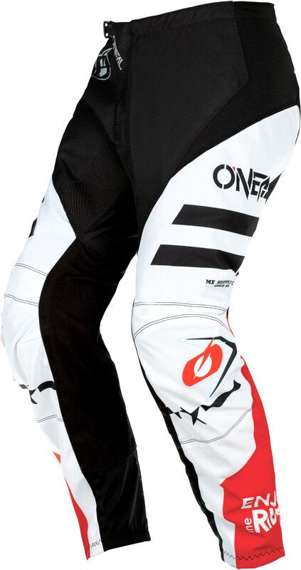 O'Neal Element Fietsbroek - Jongeren - Wit/Zwart