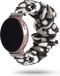 Strap-it Scrunchie Smartwatch band - Gevlekt - Geschikt voor Samsung Gear Sport