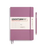 Leuchtturm Notitieboek B5 Softcover Gestippeld, Dusty Rose