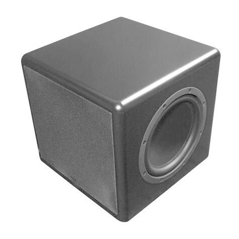 TruAudio CSUB-8 - Compact Powered Subwoofer with 8" Driver