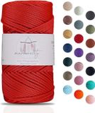 Merkloos Stevig Macramé Garen 2mm Polyester Koord voor Handwerken en Decoratie