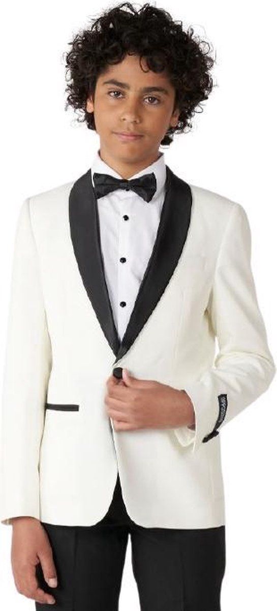 OppoSuits Pearly White - Tieners Tuxedo - 14 jaar