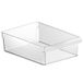 Rotho Loft voedselbewaardozen - met witte siliconenafdichtring - vierkant 2 liter - transparant
